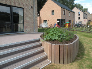 Murs de soutènement en bois en région namuroise